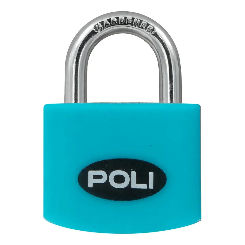 Candado Poli Pop 32mm Celeste