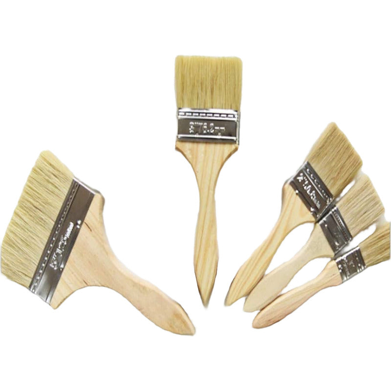 Brocha Para Pintar 1 1/2 Pulgadas  Mango De Madera /cerda