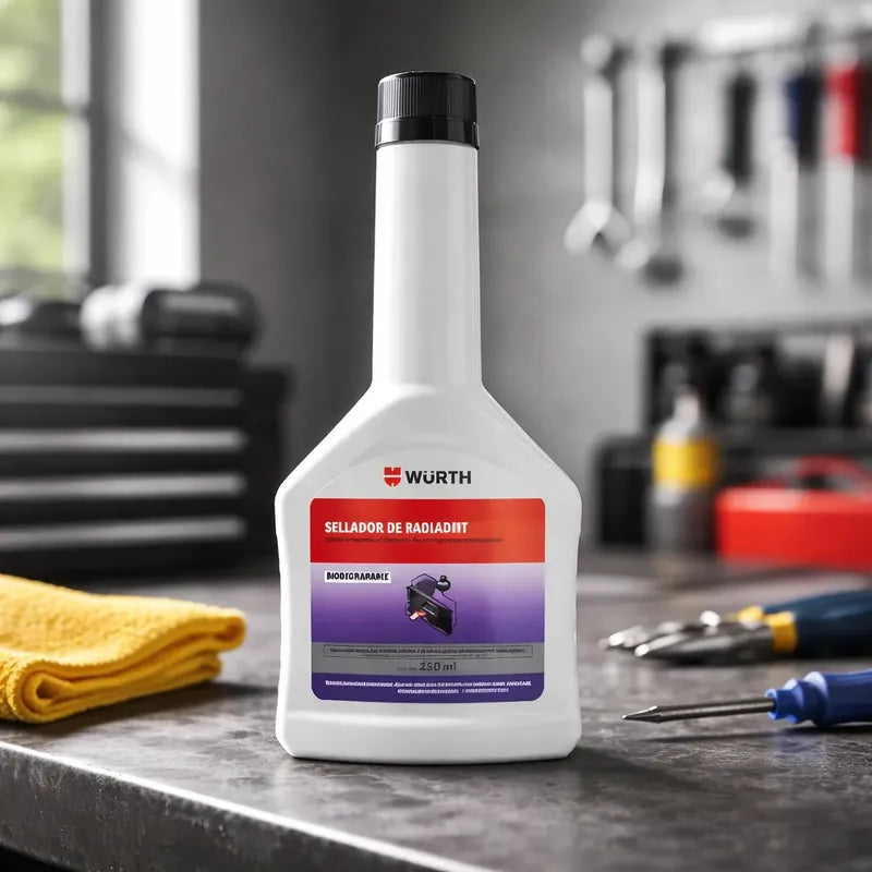 Sellador De Radiador Wurth De 250 Ml