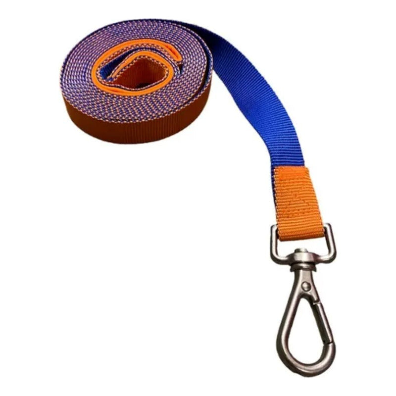 Correa Plana Resistente Larga Para Perro 6 Metros X 3.8 Cm