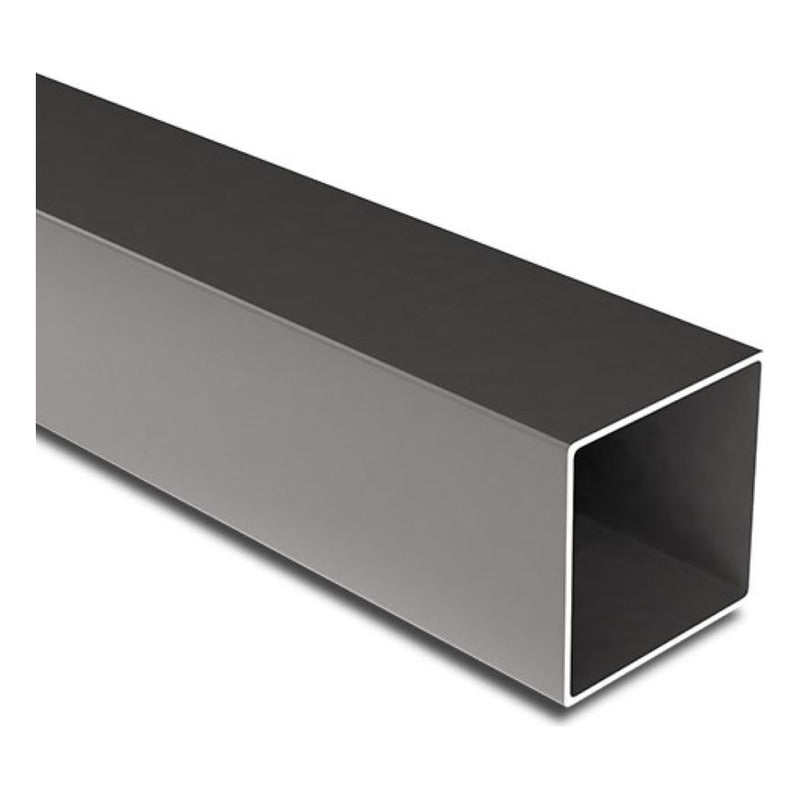 Perfil Cuadrado Acero Negro 20x20x1.5mm Largo 1.5 Mts