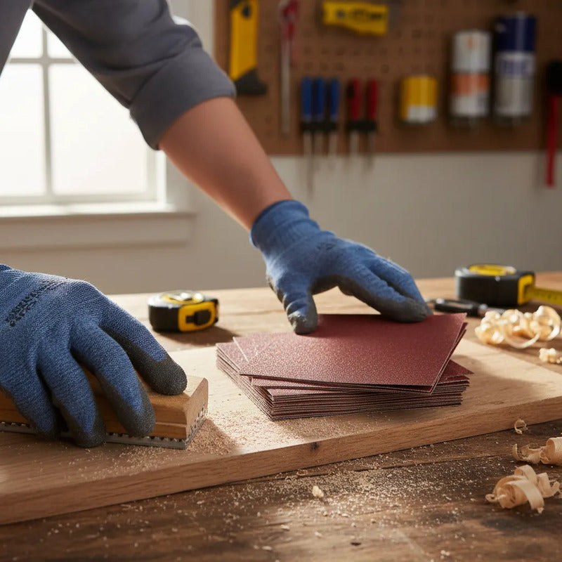 Pliego De Lija Para Madera G-150 (10 Und) 150