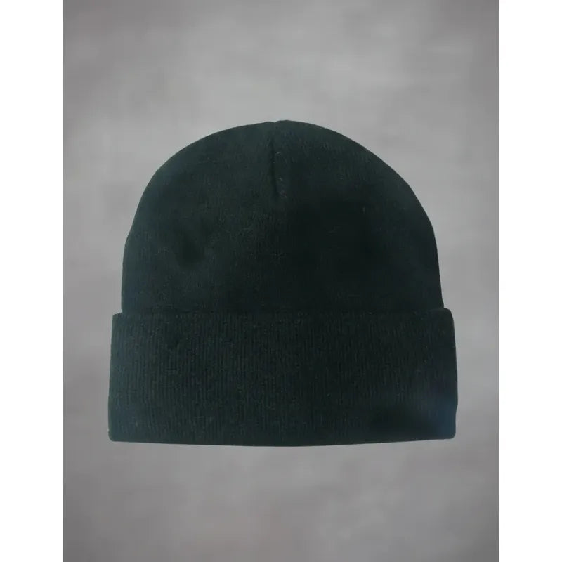 Gorro Lana Invierno Forro Interno Tela Polar Oferta 2x1 Negro Única Lisa