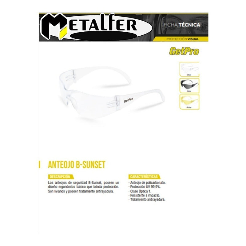 Lentes De Seguridad (antiparra Spy)