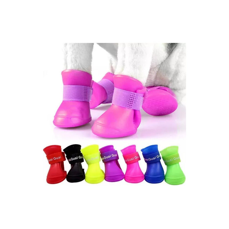 Botas Zapatos Antideslizante Impermeable Mascota Perro Xl
