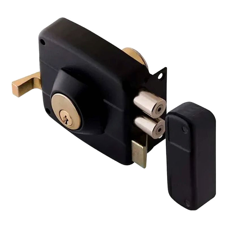 Cerradura Sobreponer Cilindro 4cm Seguridad Hogar