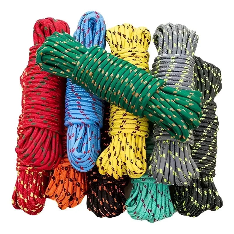 Cuerda Cordel Amarra Soga Multipropósito 6mmx 15m Oferta 2x1 Variado