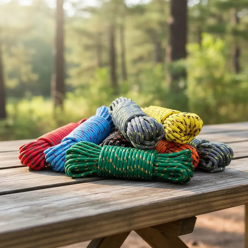 Cuerda Cordel Amarra Soga Multipropósito 6mmx 15m Oferta 2x1 Variado