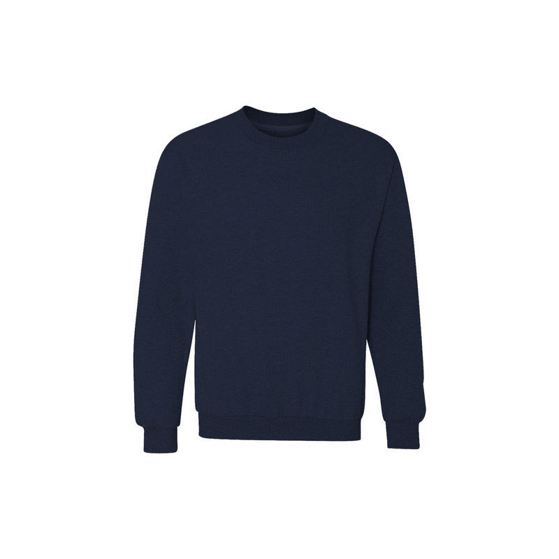 Poleron De Franela Azul Marino