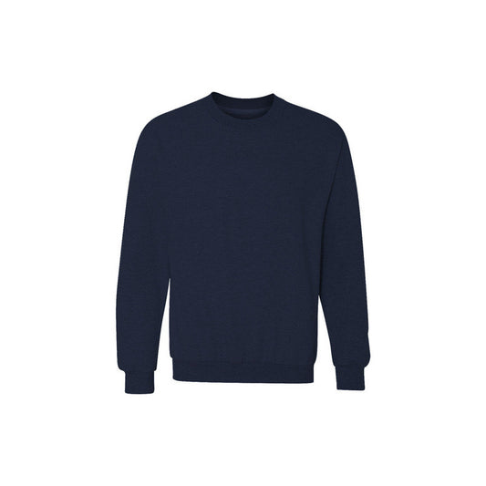 Poleron De Franela Azul Marino