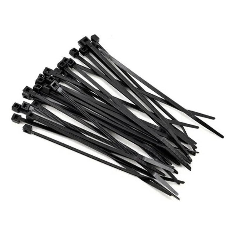 Amarra Cable Negro 2.5x100mm Paq100 Un