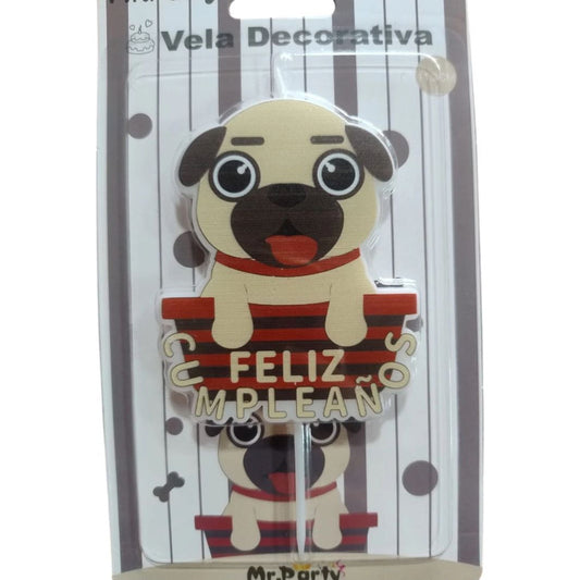 Velas De Cumple Años De Mascotas