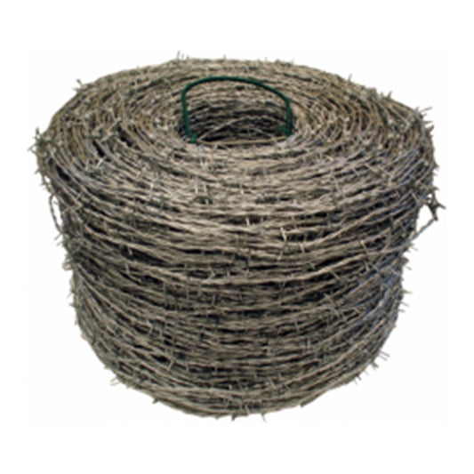 Alambre De Puas Rollo 16 X 500mt Inchalam Color Plateado