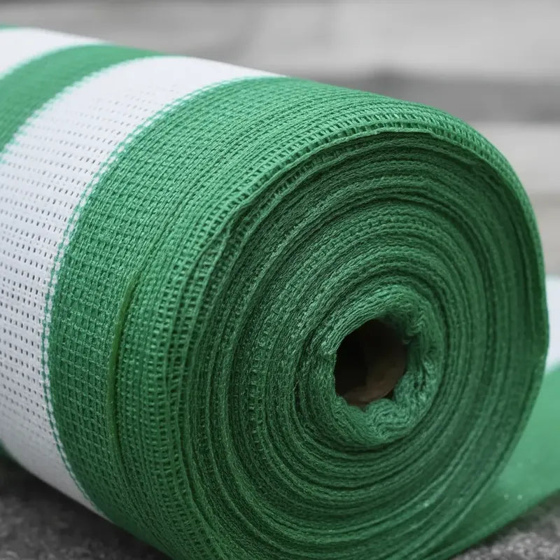 Malla Raschel Sombra 80% 2.10 Mts X 25 Mts Verde/blanco Verde/blanco