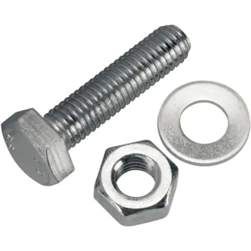 Pack Perno Hexagonal Tuerca Golillas Zn G2 3/8x1 (100 Un)