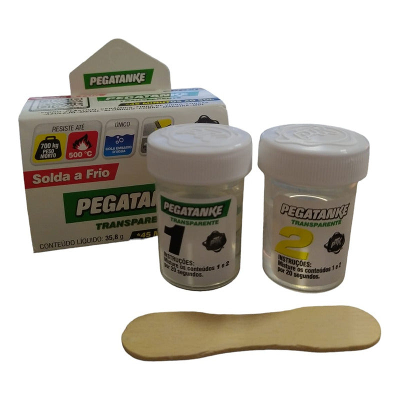 Pegamento Líquido Pegatanke Epoxi Transparente No Tóxico