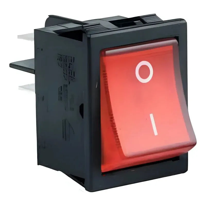 Interruptor Cuadrado Rojo 4 Pines Oferta 2 X1 Rojo