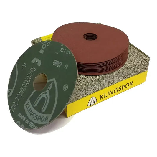 Disco Lija Grano 60 Klingspor 4 1/2 Rojo