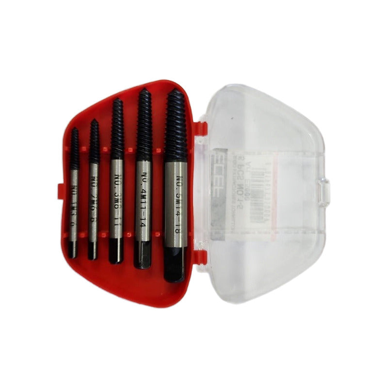 Juego Extractor De Tornillos Pernos De 5 Piezas