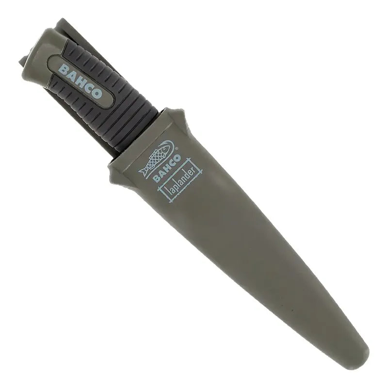 Cuchillo Bahco  Laplander  Con Funda Color Verde Oscuro Verde Oscuro