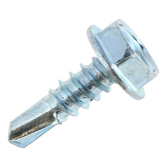 Tornillo Cabeza Hexagonal C/g Punta Broca 8x1/2 (100un)