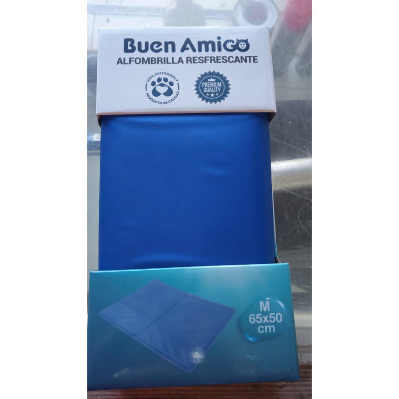 Manta Refrescante Rectangular Para Mascotas Talla M 50x65cm