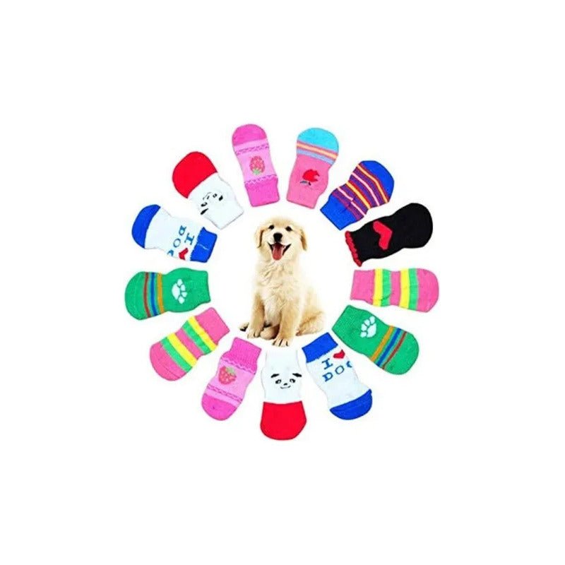 Calcetines Para Perros Talla M