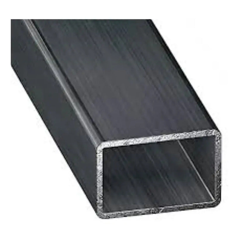 Perfil Rectangular Acero Negro 80x40x2mm