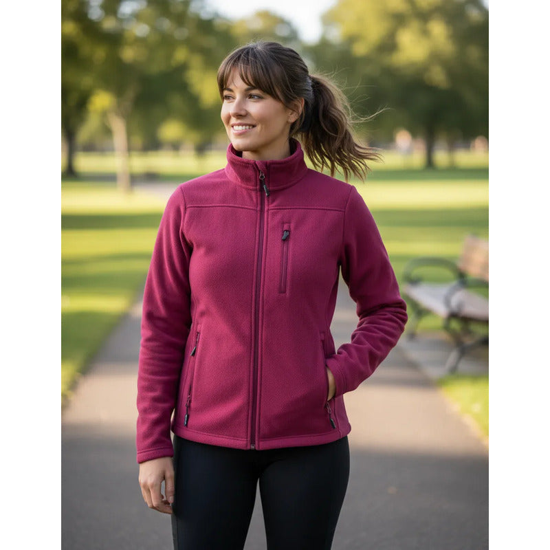 Polerón Térmico Windstopper Danubio Mujer Techxtreme Xxl Rojo Polar