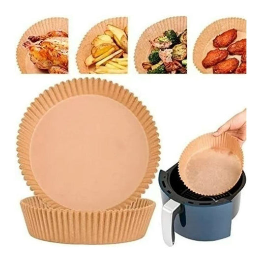 Forro Desechable Air Fryer, Antiadherent Circular 200mmx45mm
