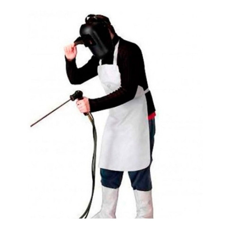 Polaina Soldador Cuero F/kevlar Ref/puntera