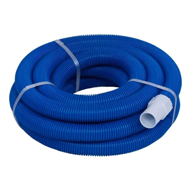 Manguera Piscina Azul  Hoffens 38mmx20m Con Conect