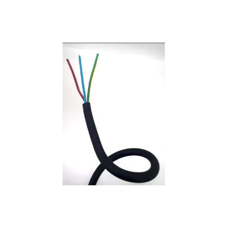 Cable Electrico Negro 3x0,75mm (100 Mts)