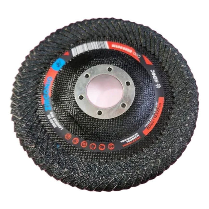 Disco De Láminas De Zirconio 360 Grano 60