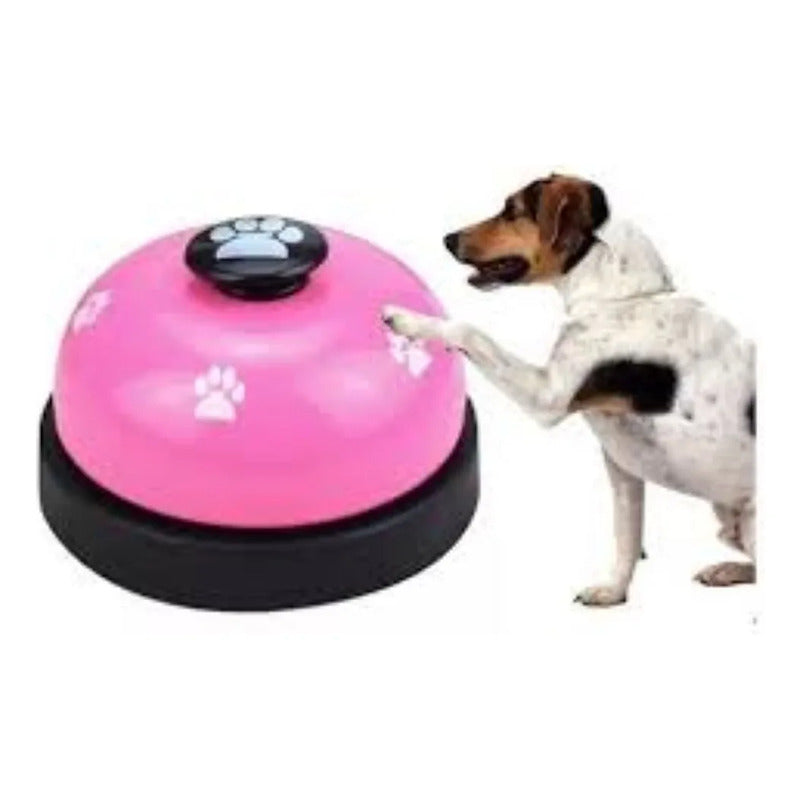 Campana De Entrenamiento Para Mascotas Perros Rosa
