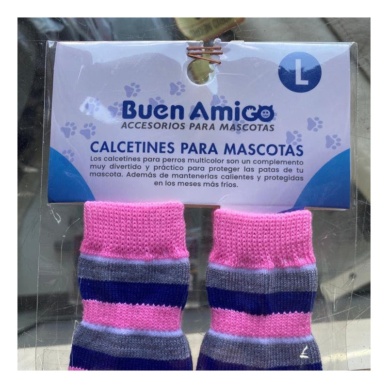 Calcetines Para Perros Talla L