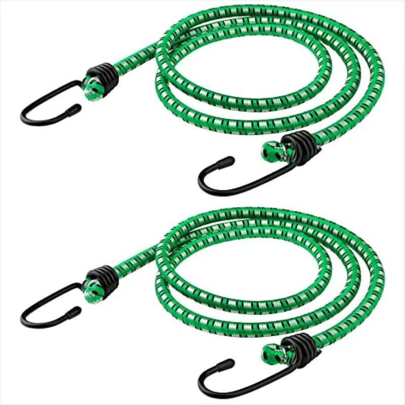 Cuerda Elastica Fuerte Con Ganchos 8mmx100cm Para Carga