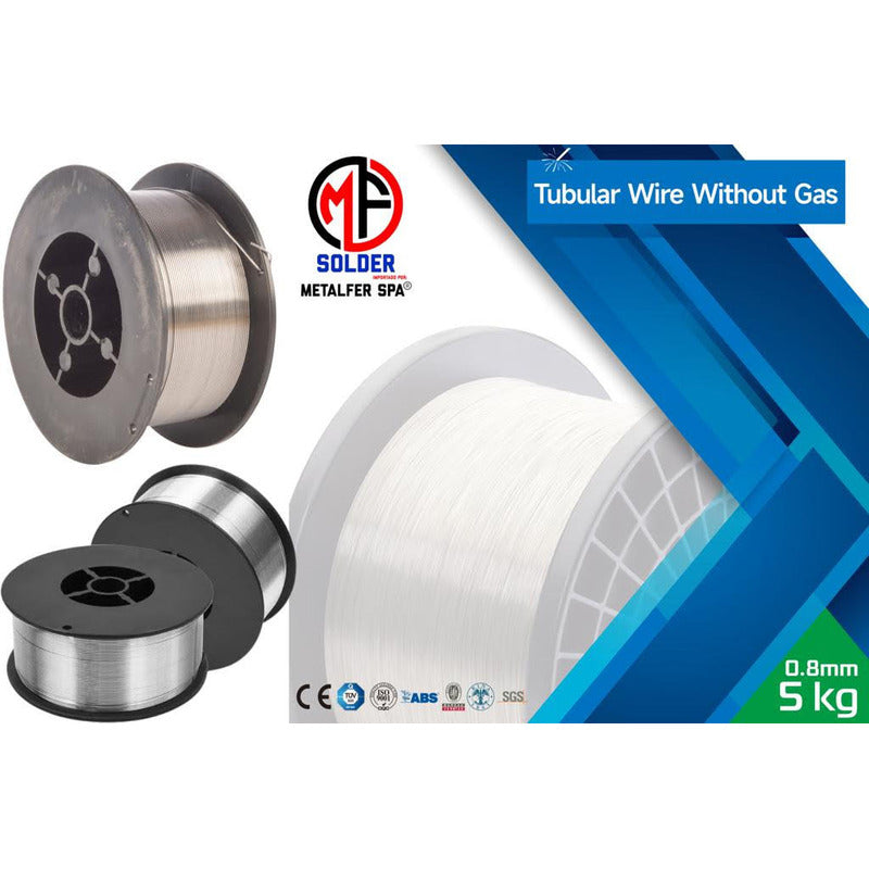Soldadura Mig Sin Gas 5 Kg 0.8mm