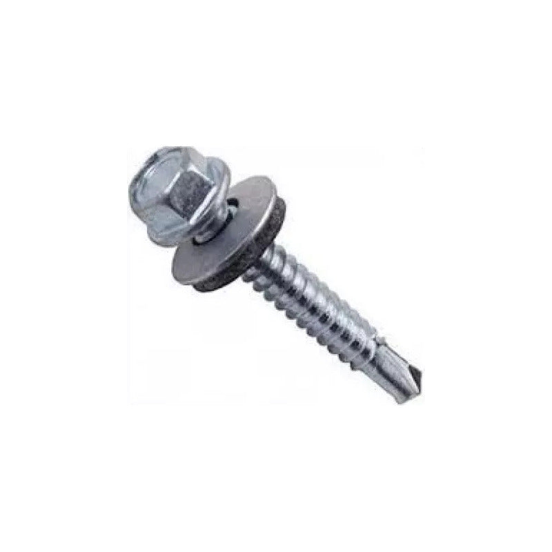 Tornillo Cabeza Hexagonal C/g Punta Broca 14 X 3/4 (100un)