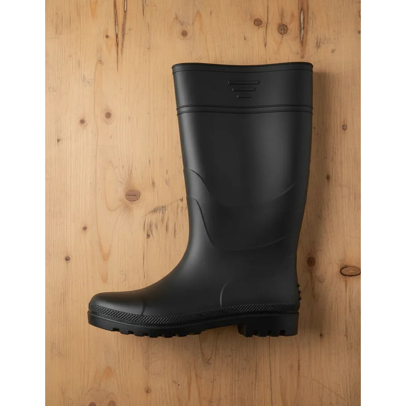 Traje Pu Ackerland + Botas Sin Puntas Negro 37