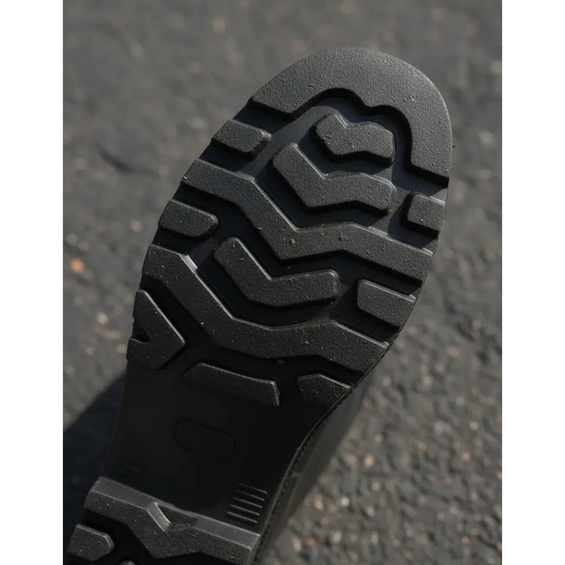 Traje Pu Ackerland + Botas Sin Puntas Negro 36