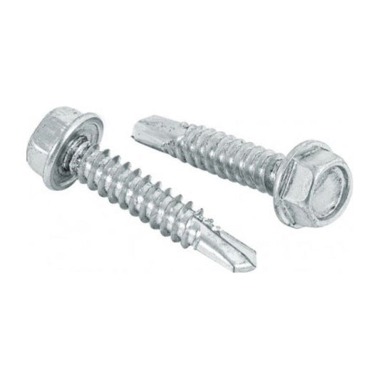 Tornillo Cabeza Hexagonal S/g Punta Broca 12-14 X 2 (100un)