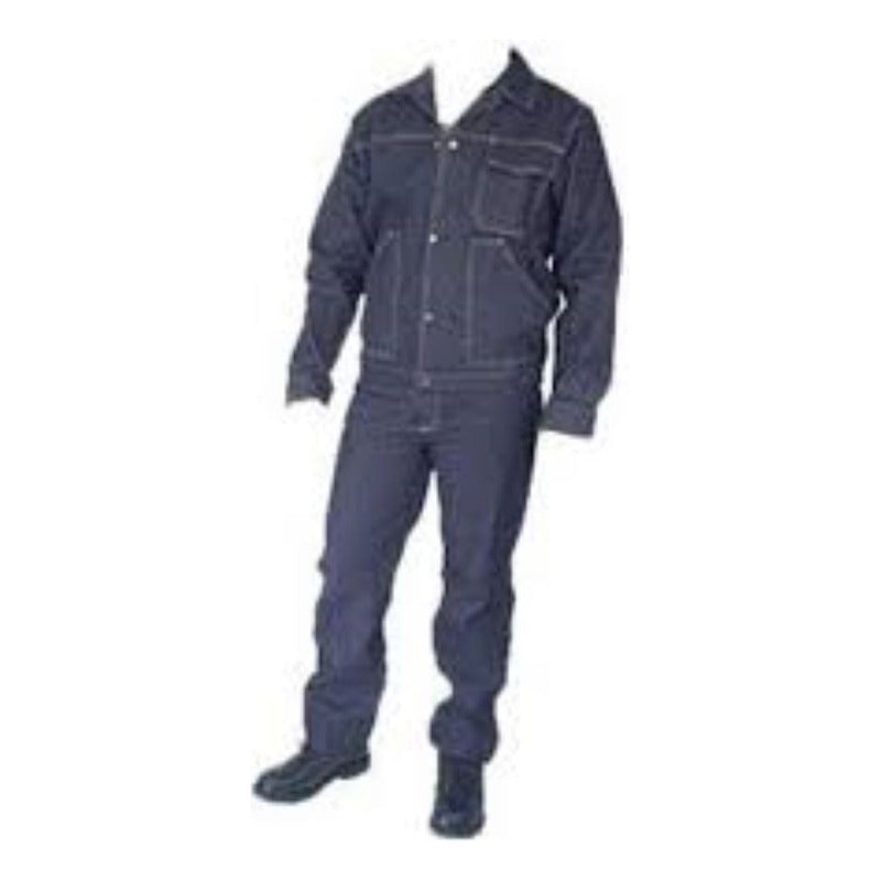 Slack Mezclilla, Ropa De Trabajo. Certificado. Azul Oscuro 54