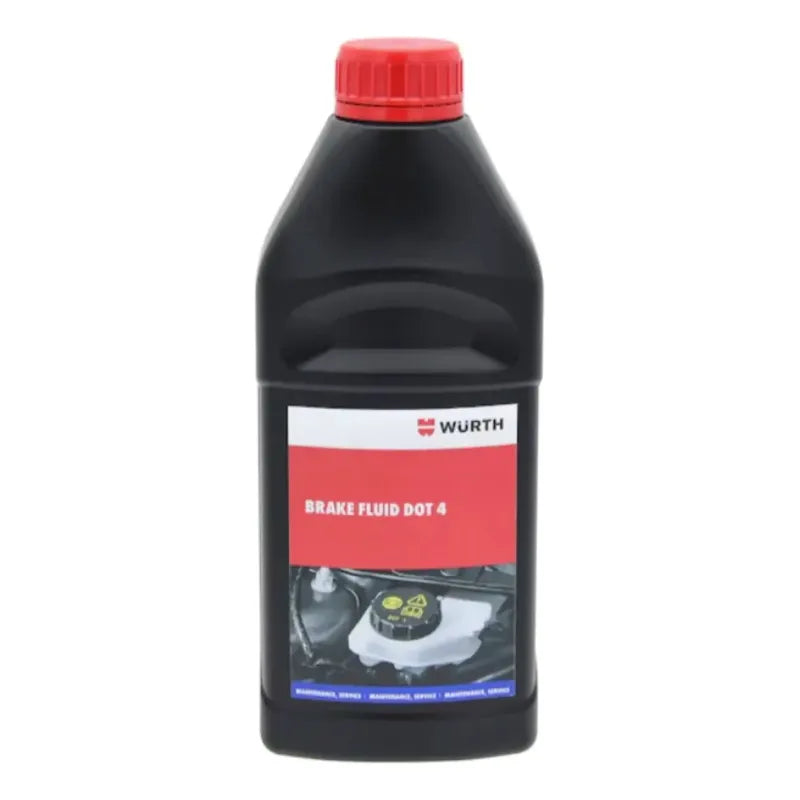 Líquido De Frenos Dot 4 Wurth 500 Ml