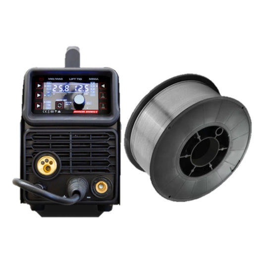Soldadora Tigmig/mma Blackweld Monster 200a + Rollo Mig 0.45