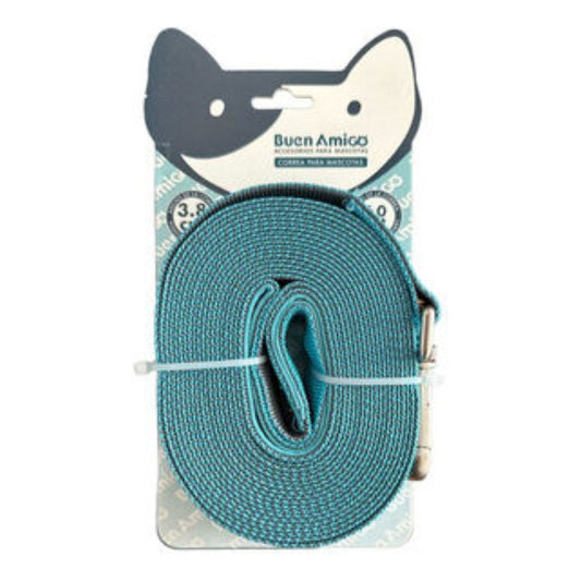 Correa Plana Resistente Larga Para Perro 6 Metros X 3.8 Cm