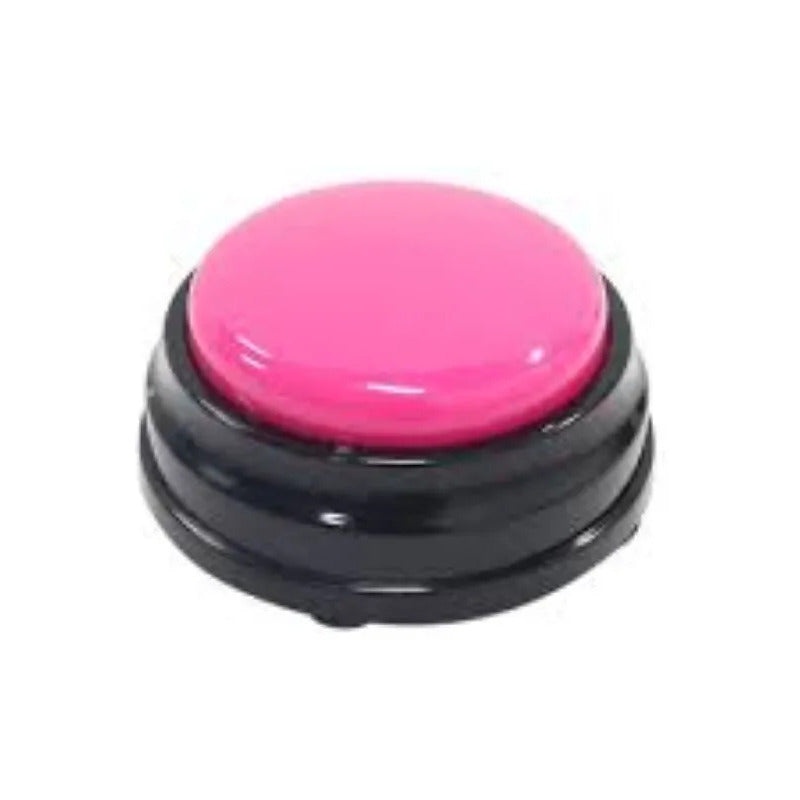 Campanas De Entrenamiento De Mascotas Comandos De Grabación Rosa Chicle