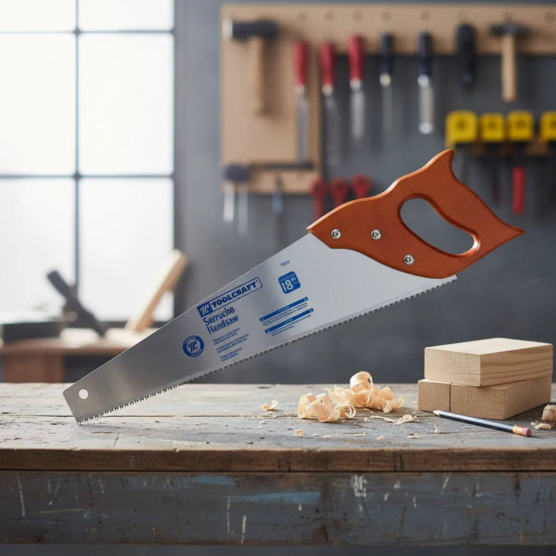 Serrucho Profesional 18 Toolcraft Madera
