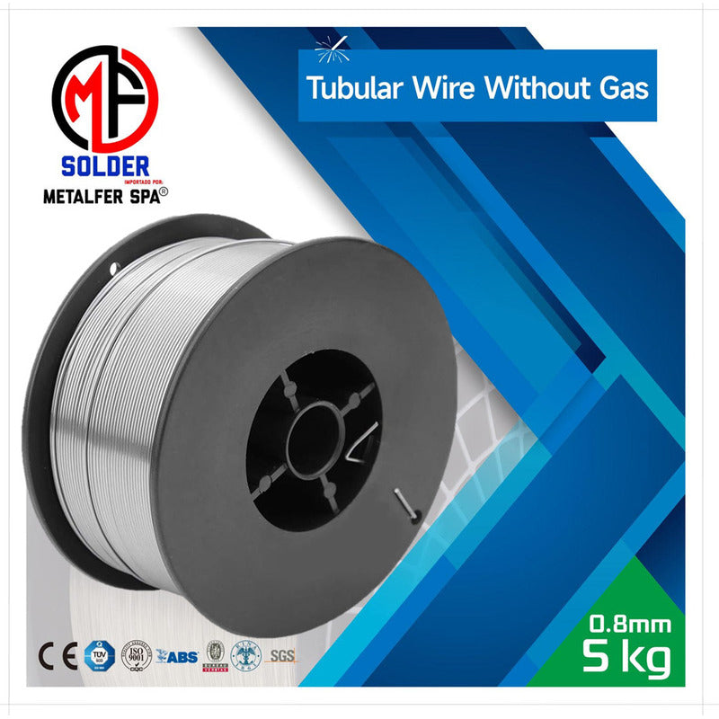 Soldadura Mig Sin Gas 5 Kg 0.8mm