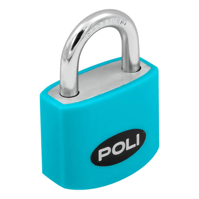 Candado Poli Pop 32mm Celeste